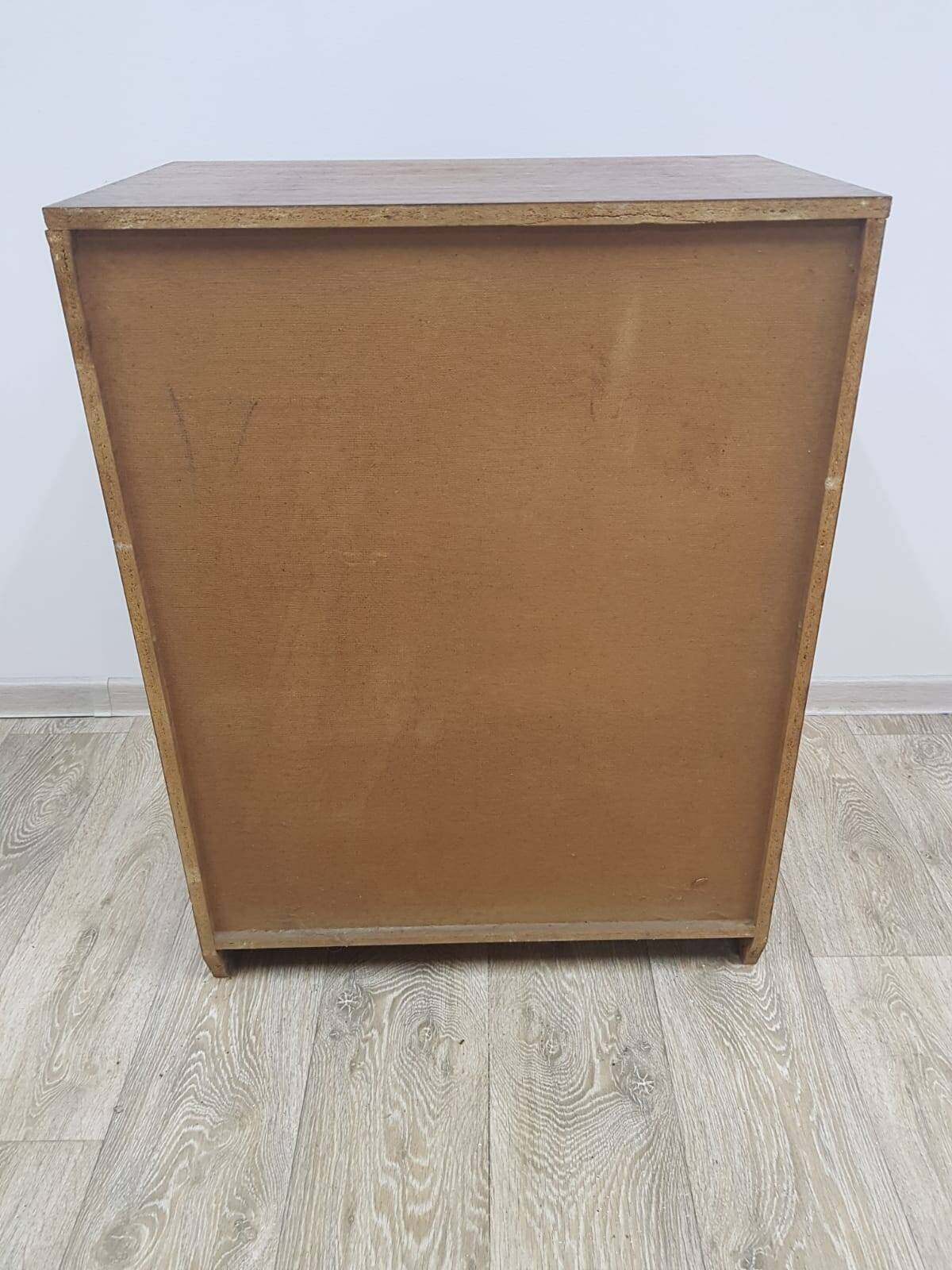 Vintage Teak shoe cabinet, Denmark, 1950s.