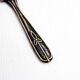 Art Deco hand mirror in bronze 8x17cm