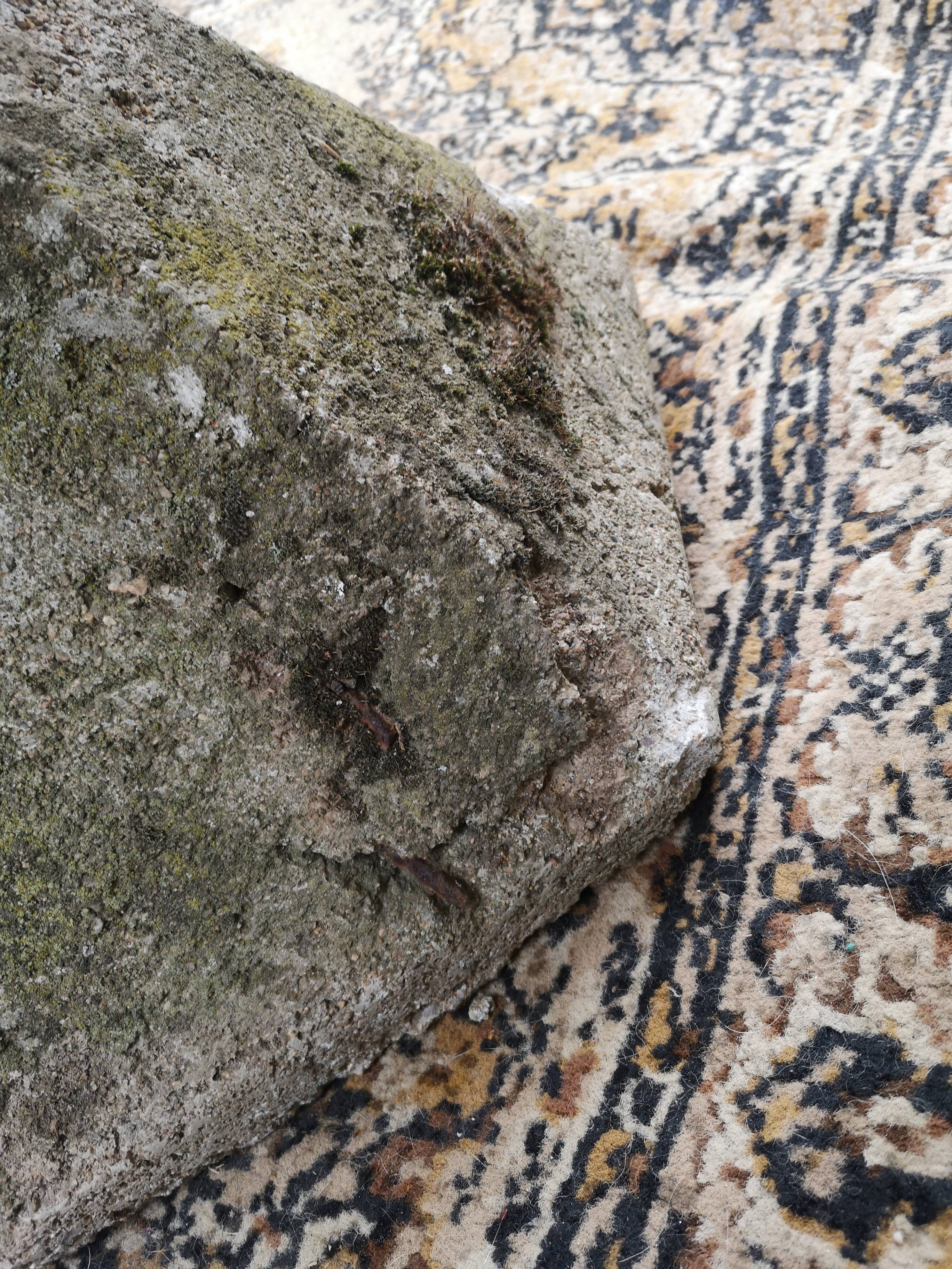 Design hexagonal concrete table