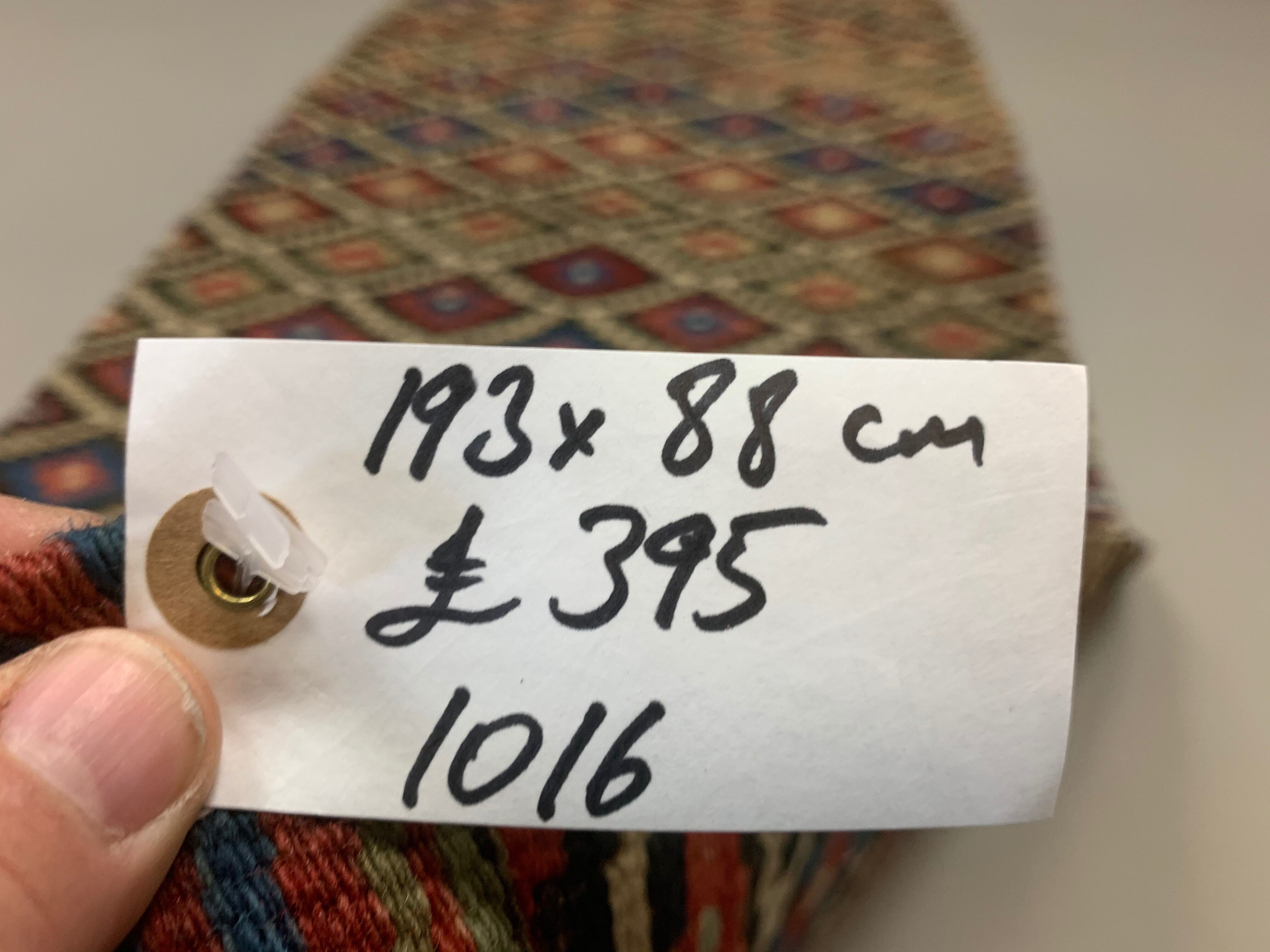 Old Turkish Kilim Runner 193x88 cm, shabby chic, vintage, wool kelim, Antique