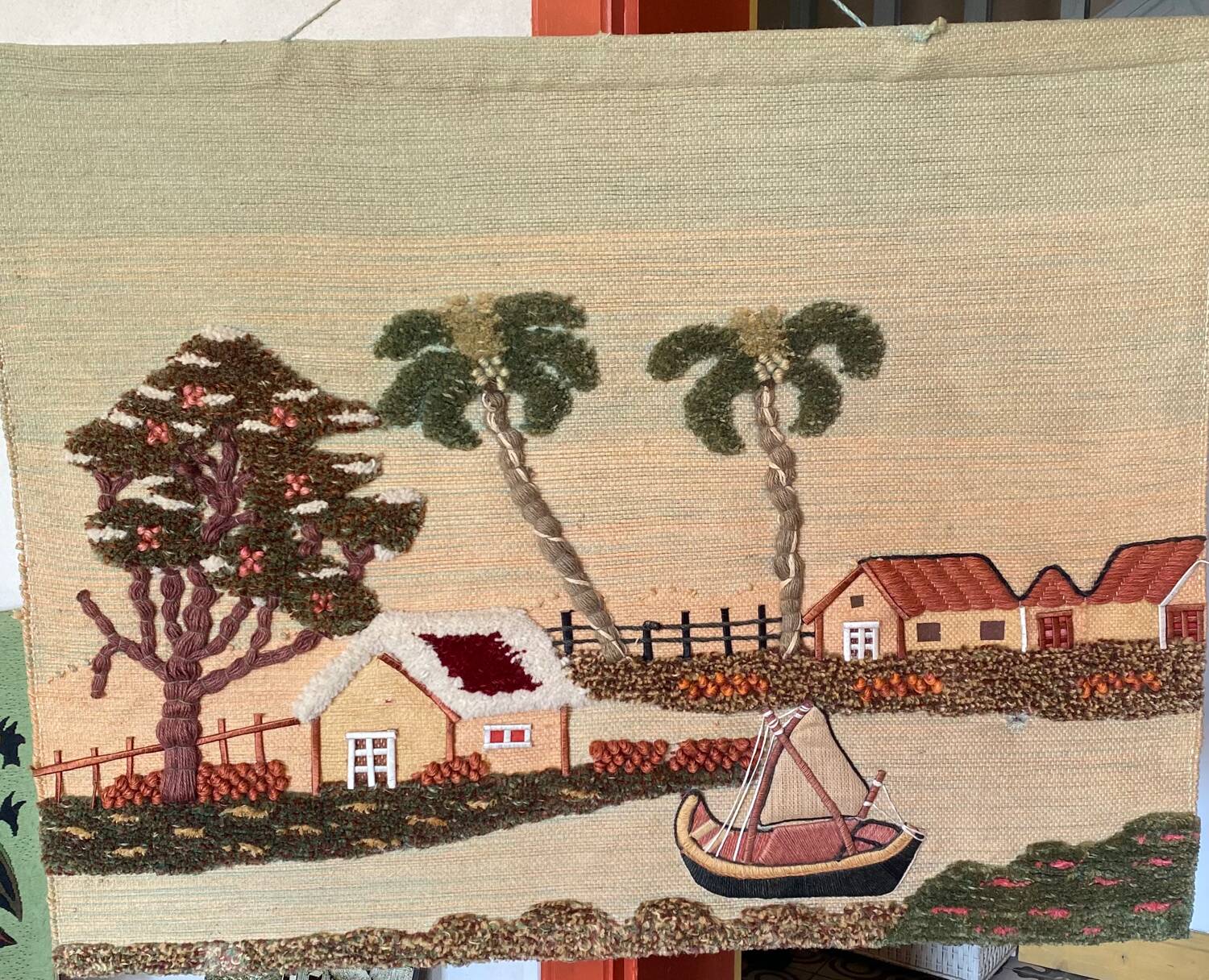 Vintage wall tapestry