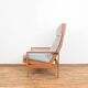 Mid-Century Danish Oak Armchair by Leif Alring for Madsen & Schubell, 1960s