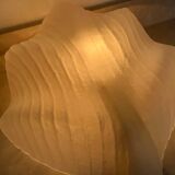 Midcentury glass wall lamps by Zelezny Brod, around 1980s