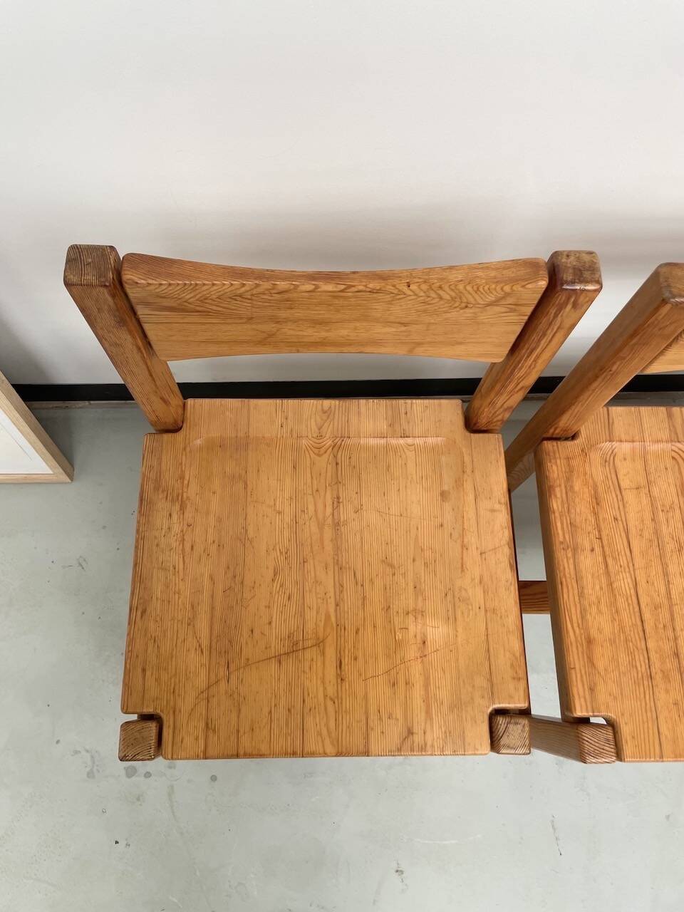 Table pin et chaises « hongisto » Ilmari Tapiovaara
