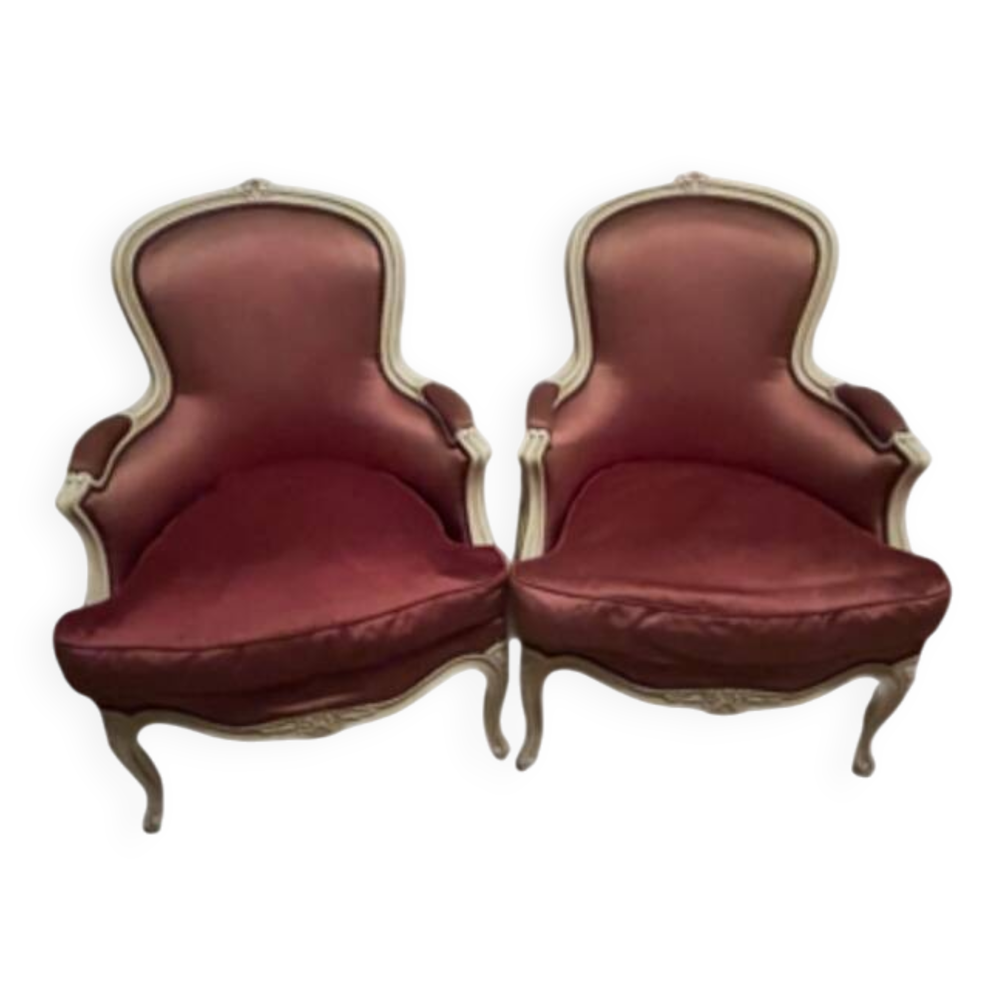 Pair of armchairs, Louis XV style