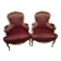 Pair of armchairs, Louis XV style