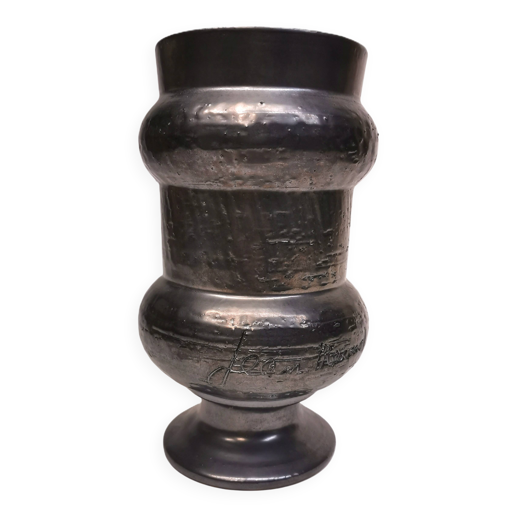 Pot, vase. ceramic signed jean marais.