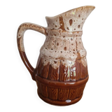 Stoneware bistro pitcher
