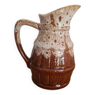 Stoneware bistro pitcher