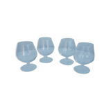 4 verres à cognac Arc France