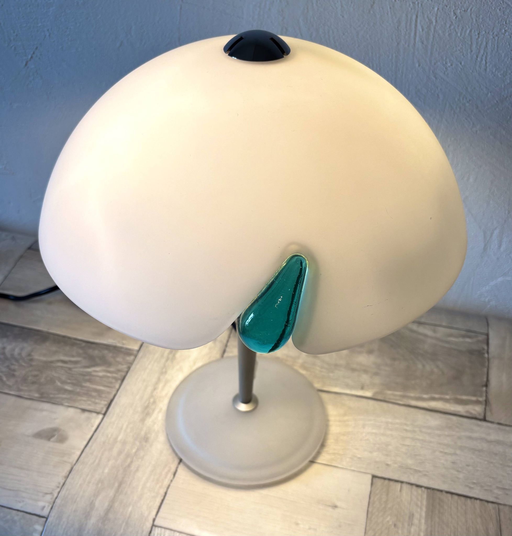 Large Mazzega Murano lamp - Original label -