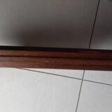 Wood and glass serving tray