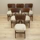 Ensemble de six chaises, design danois, années 1960, fabriquées au Danemark.