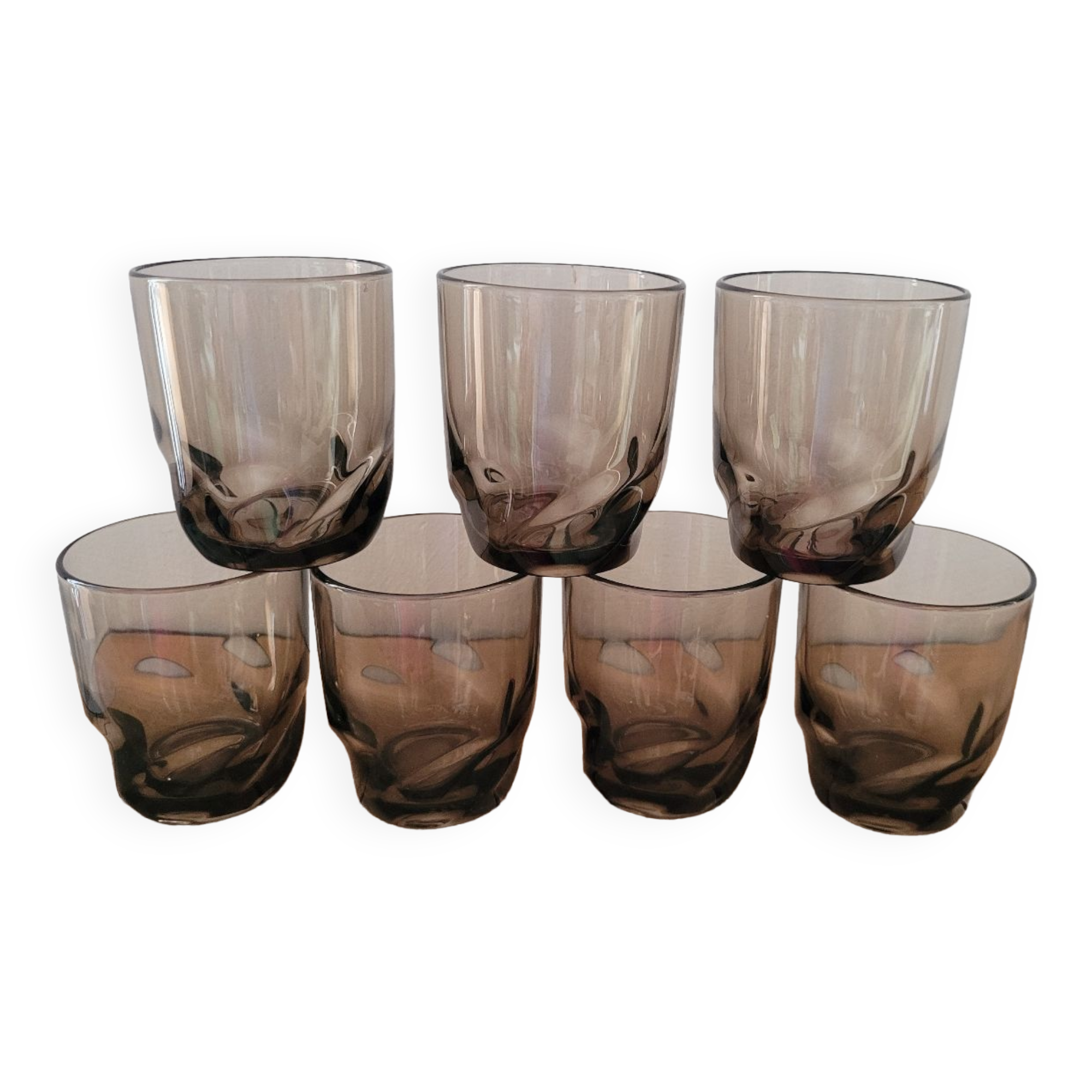Verres à eau 80's
