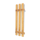 Vintage wooden coat rack wardrobe 9 hooks