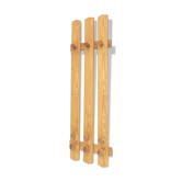 Vintage wooden coat rack wardrobe 9 hooks