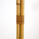 Rattan floor lamp from the 60s by Louis Sognot