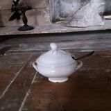 18th century faience mustard pot