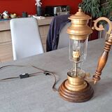 Lampe rustique