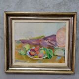 Emil Johan Olsson  (1890-1964), Swedish Modern Painting, 1945, Oil on Panel