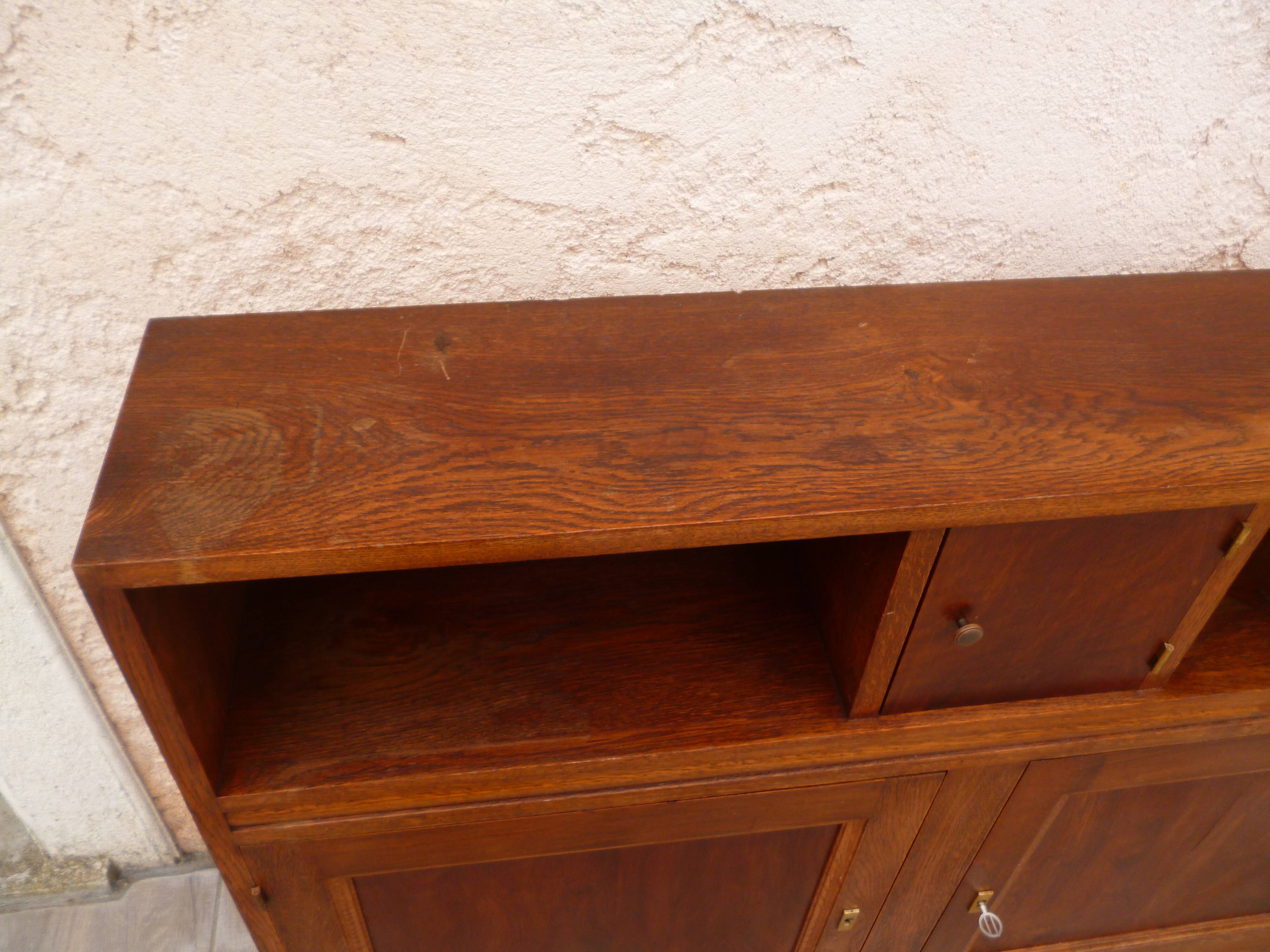 Art Deco massive antique console furniture