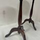 Pair of 20th century beech and marble side tables