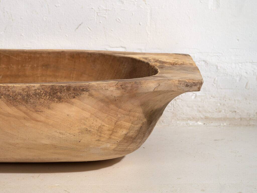 Antique solid wood trough (c.1900) #17
