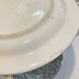 4 plates Quadrifoglio Italy speckled black and blue