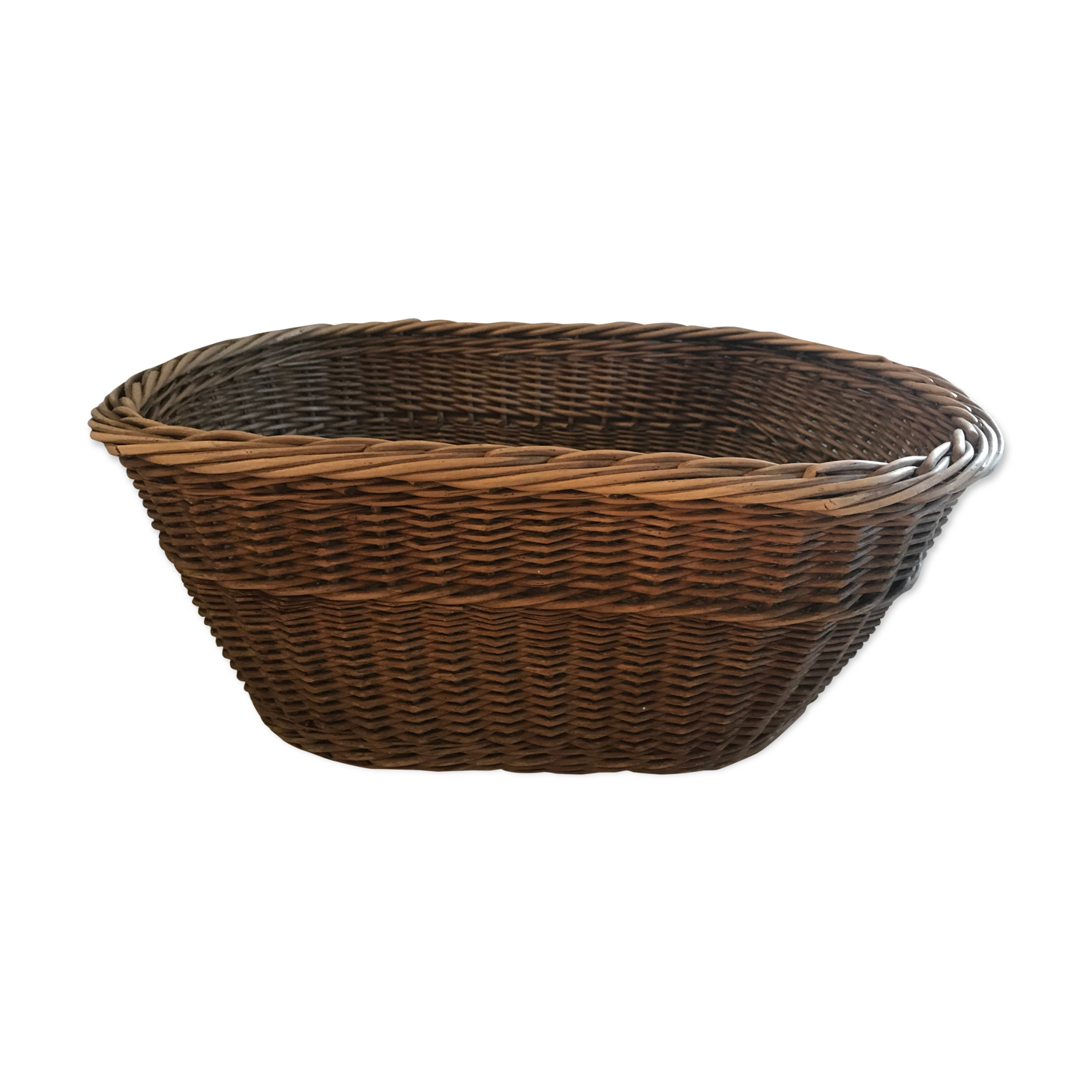 68cm wicker oval basket