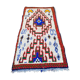 Tapis azilal en laine et coton fait main 110x215 cm