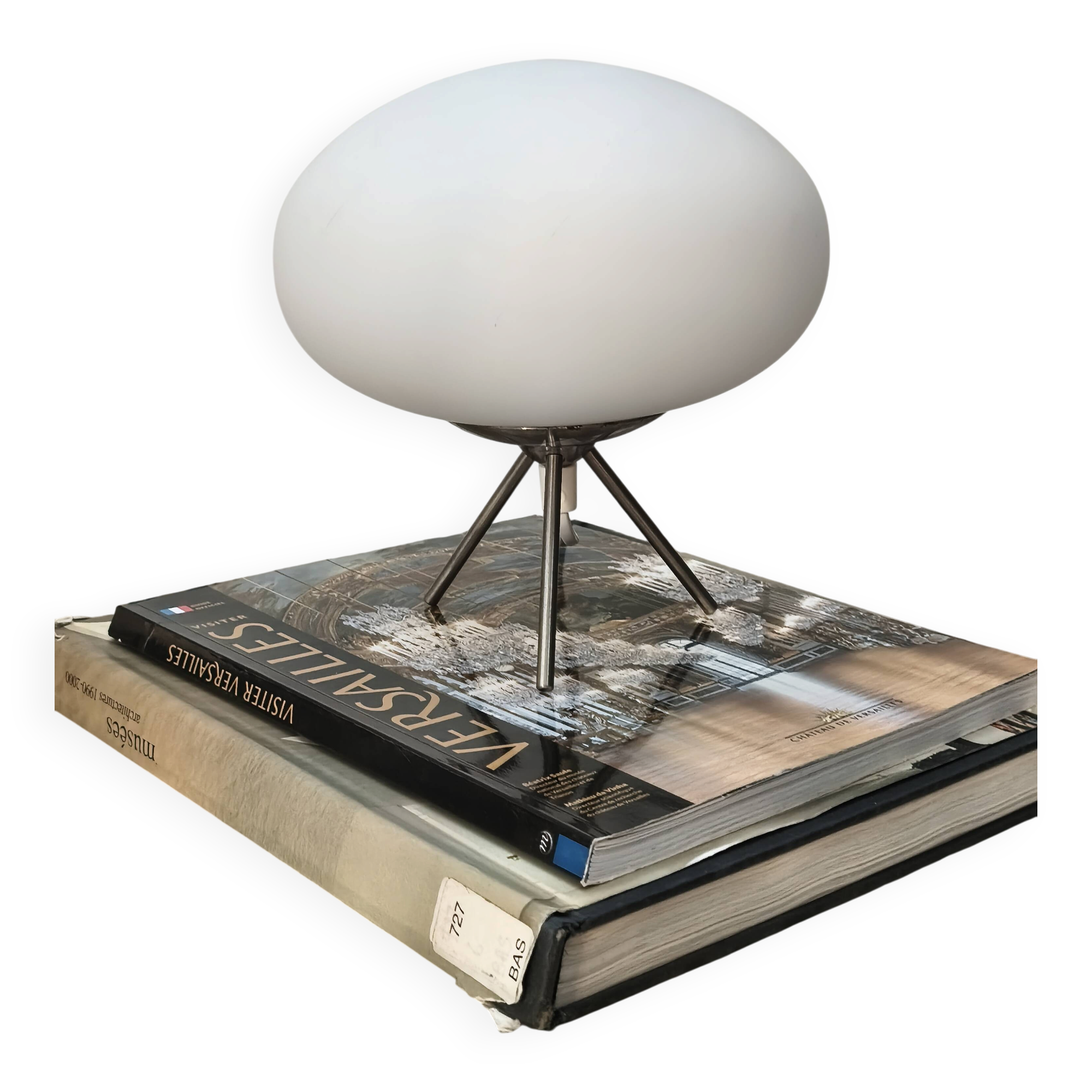 Tripod lamp space age UFO 1970s