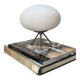 Tripod lamp space age UFO 1970s