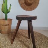 Vintage tripod campaign stool