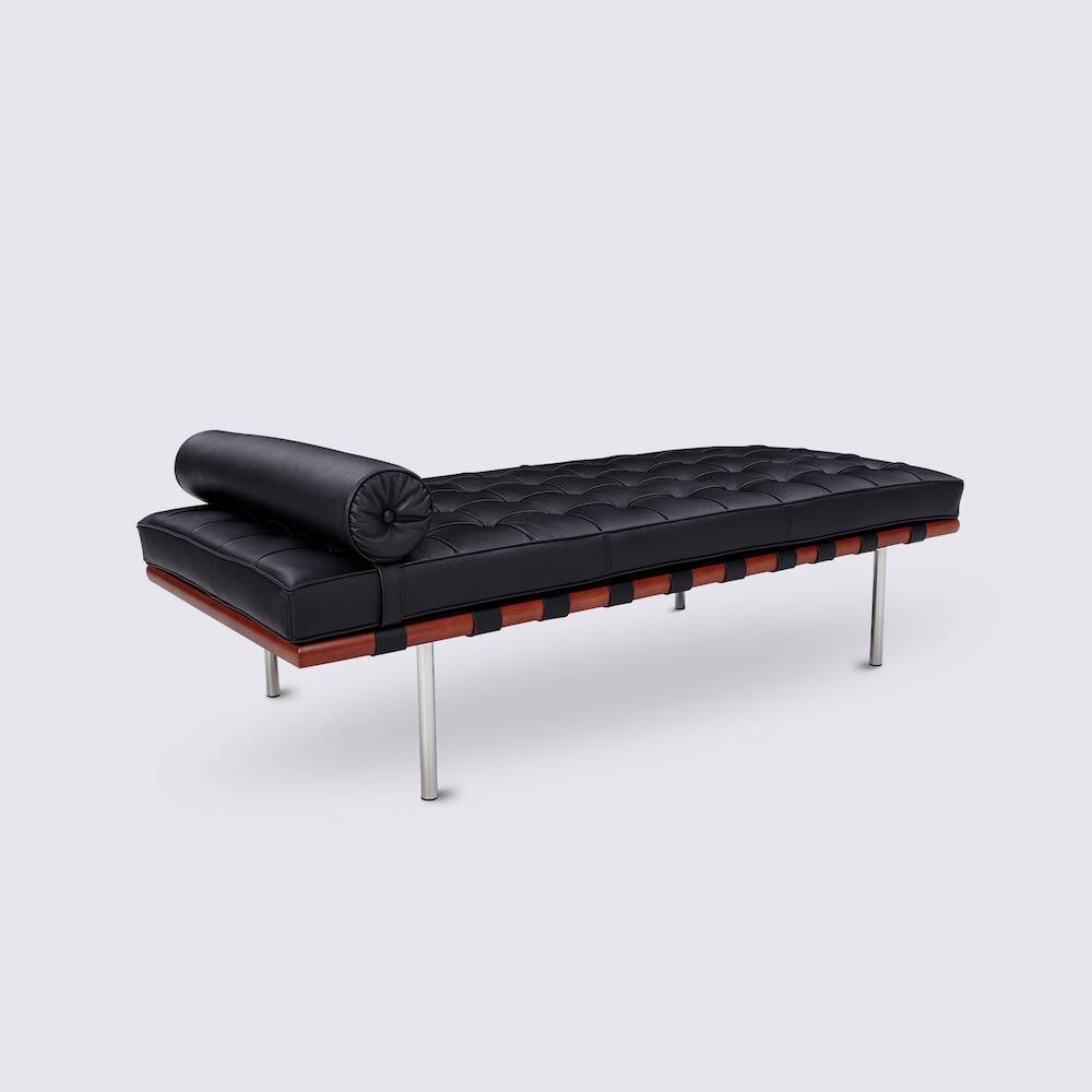 Lit de repos Méridienne Knoll Barcelona / Mies Van Der Rohe