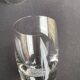 Verres moderne milieu de siècle cristal