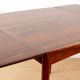 Table Danoise extensible et réversible, jeux/repas palissandre P.Hundevad.