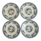 Ironstone gien 1875 — bouquet of roses collection set of 4