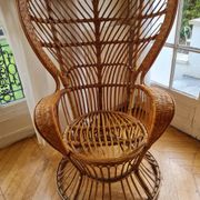 Gio Ponti and Lio Carminati vintage armchair. Bonacina edition 1950.