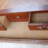 Louis XVI period walnut sloping desk from the 18th century