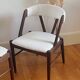 Vintage Scandinavian chair pair "Kirsa"