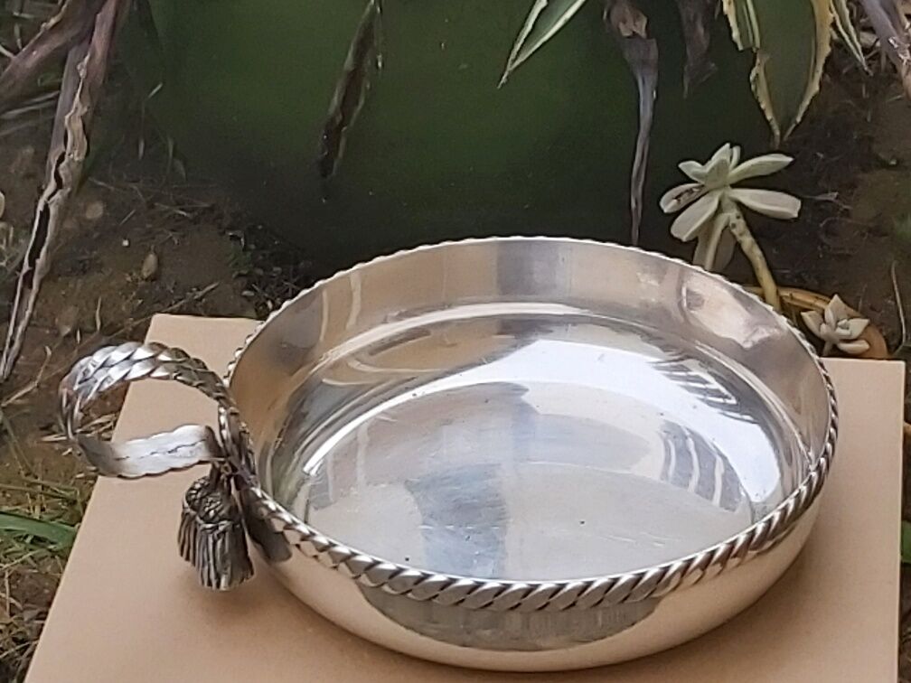 Empty pocket Maria Pergay silver metal