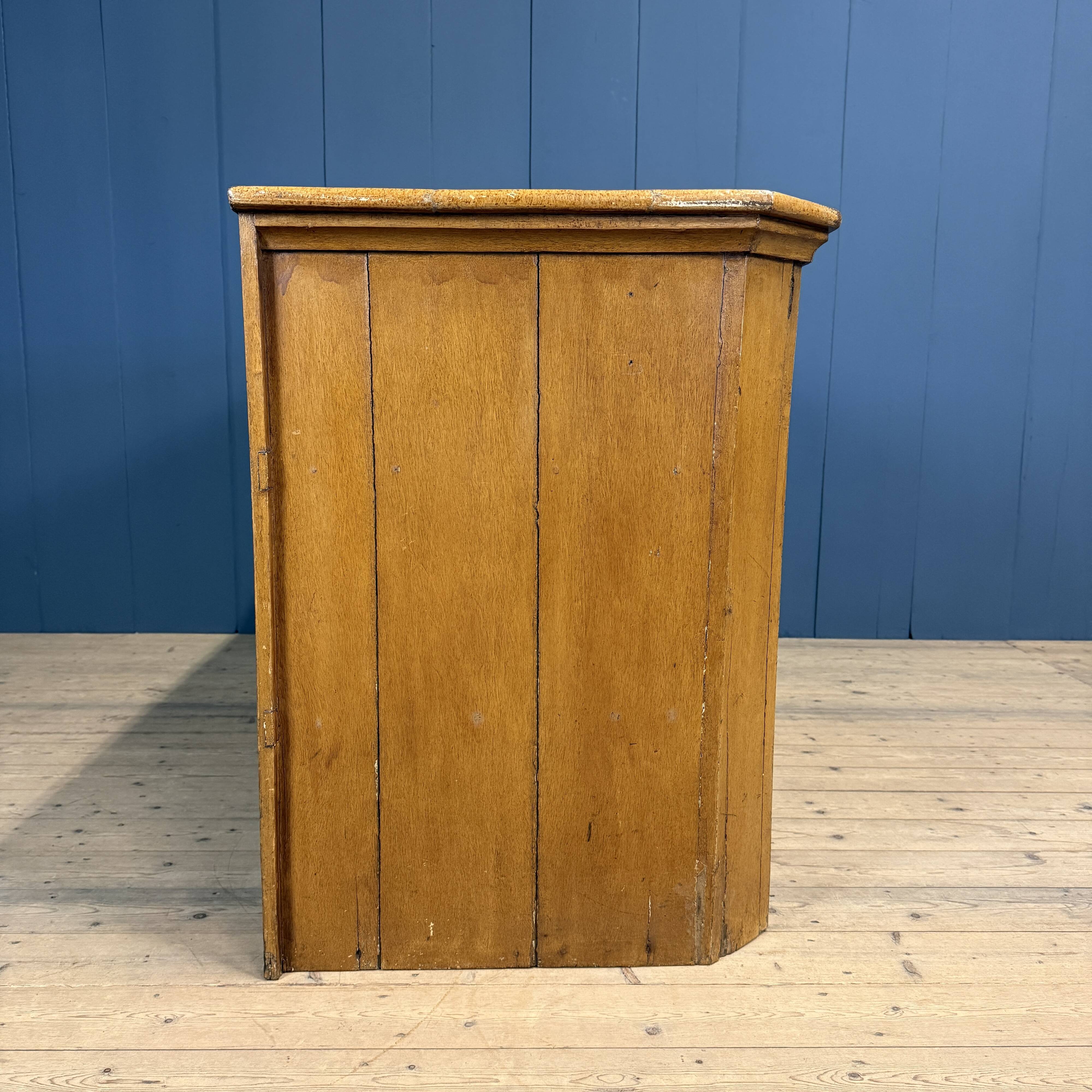 Antique painted Dutch counter