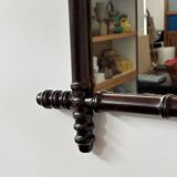 Vintage bamboo mirror from the 60s