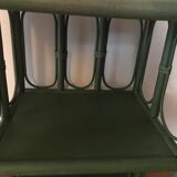 Rattan shelf