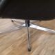Fauteuil scandinave en cuir 1970