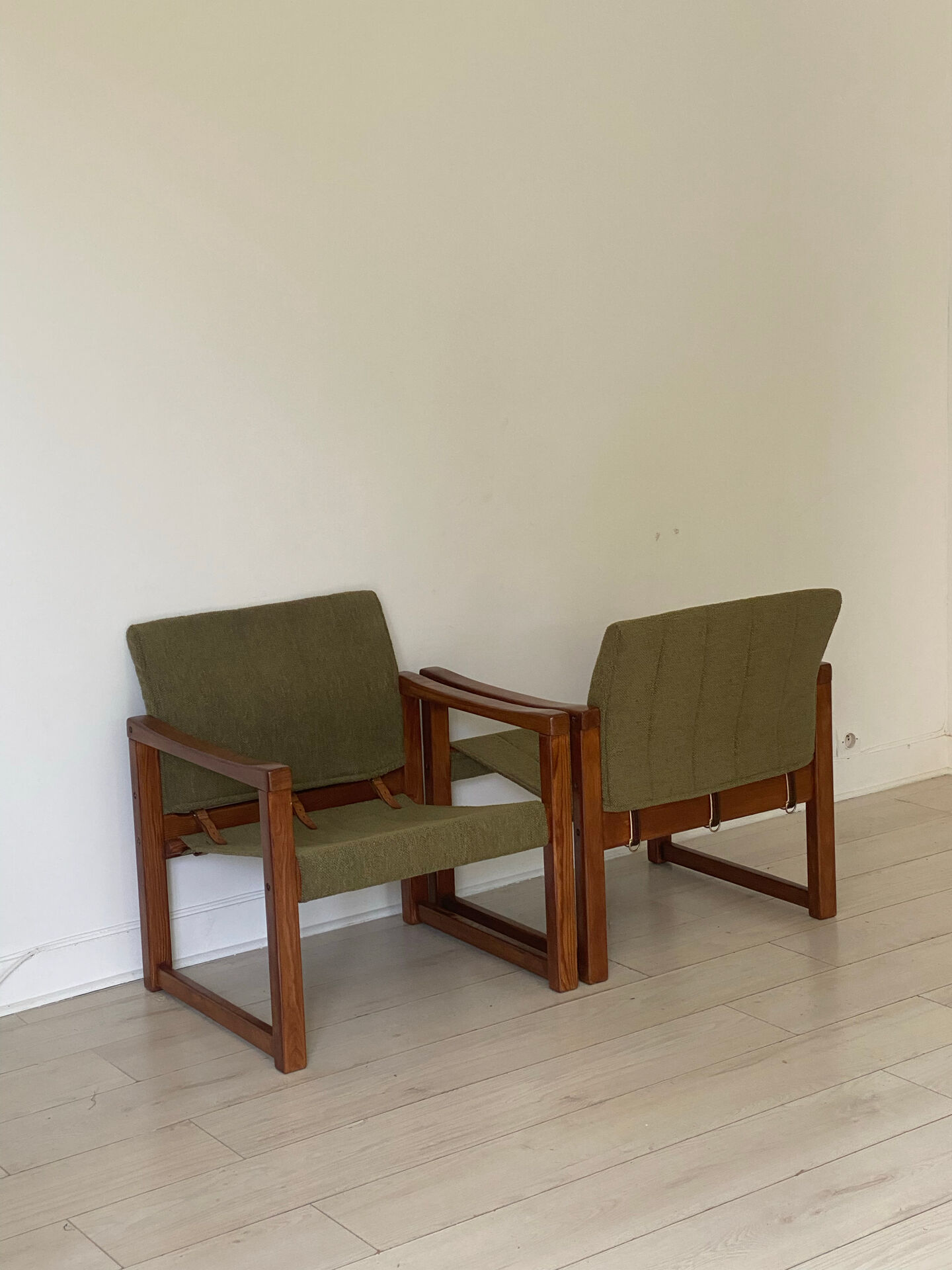 3 Karin Morbing armchairs IKEA