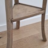 Old pedestal table driftwood