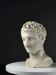 Head sculpture Hermes plaster