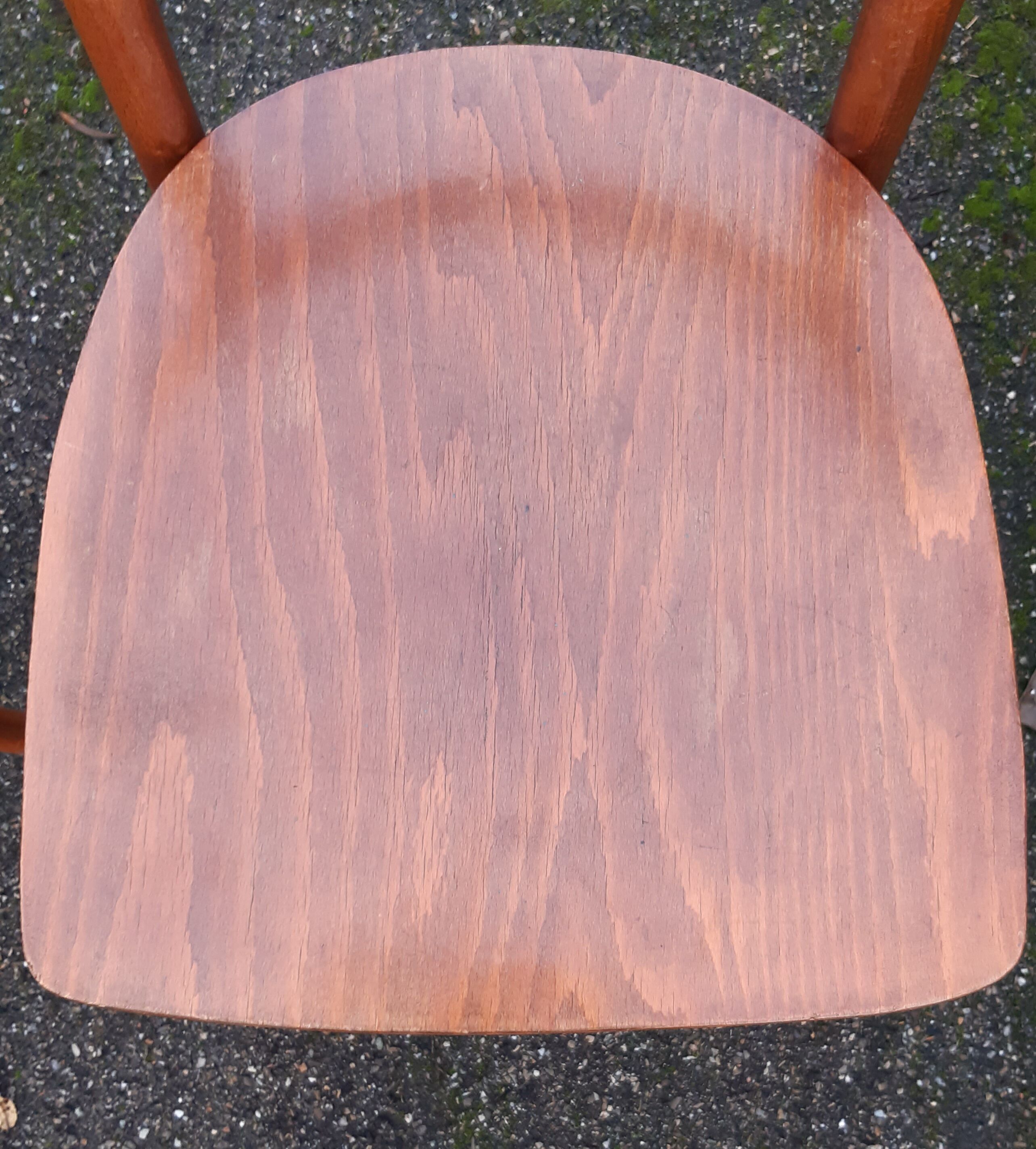 Bistro chairs 50s, set of 8