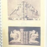 Serre-livres en bronze Max Le Verrier 1925